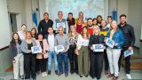 Reconocimiento al equipo de Newcom de Rawson tras su destacada actuación