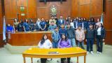 La Escuela Secundaria Dr. Ramón Eduardo Lueje visitó la Cámara de Diputados