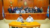 Estudiantes del Colegio Andacollo recorrieron el edificio Legislativo