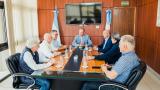 El vicegobernador mantuvo un encuentro con autoridades del Grupo Vicunha