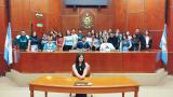 Estudiantes del CENS de Zonda visitaron la Cámara de Diputados