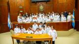 Estudiantes de Iglesia visitaron la Cámara de Diputados