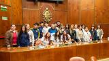 La Escuela Normal San Martín visitó la Legislatura