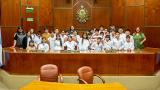 Desde Zonda se acercaron a conocer la Cámara de Diputados