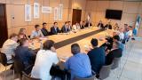 Diputados recibieron a representantes del sector productivo