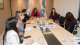 La comisión de Mujer recibió a la directora de Género