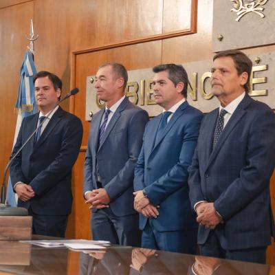 El vicegobernador en el acto de puesta en funciones del Fiscal de Estado 