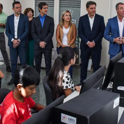 El vicegobernador presente en el inicio de las capacitaciones de Verano Tech