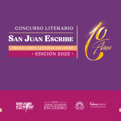 San Juan Escribe 2025: CONVOCATORIA ABIERTA