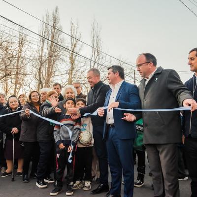 Inauguraron obras de repavimentación en el barrio FOEVA
