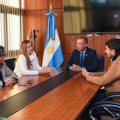 Reunión protocolar entre autoridades de San Juan y La Rioja
