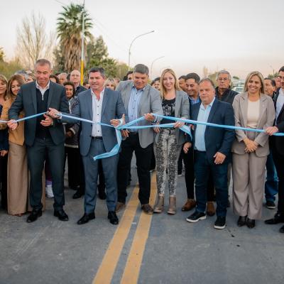 Se inauguró una obra clave para el desarrollo productivo del sur sanjuanino
