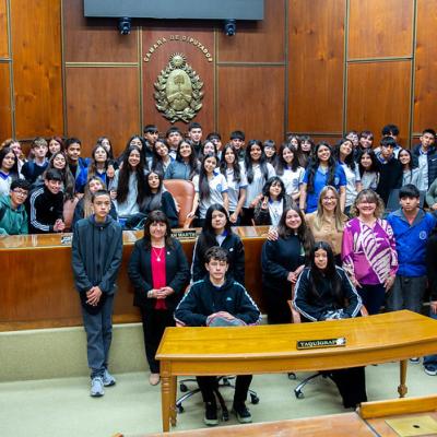 El Colegio San Juan Bosco presente en la Legislatura