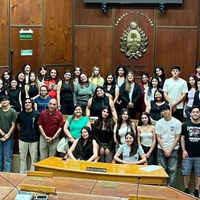 Universitarios visitaron la Casa de Todos