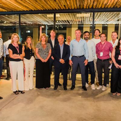 El vicegobernador acompañó el cierre anual de la Cámara de la Construcción