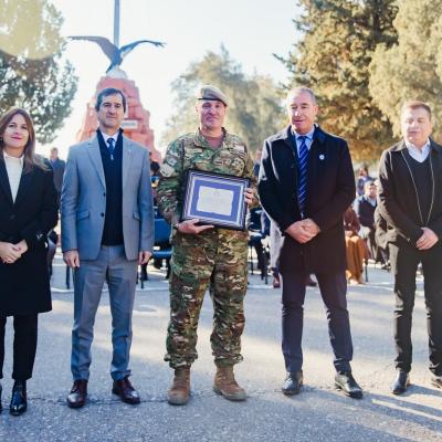 Conmemoraron el 216° aniversario del Ejército Argentino en el RIM 22