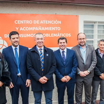 El vicegobernador acompañó una nueva acción destinada a fortalecer la asistencia en salud mental y adicciones