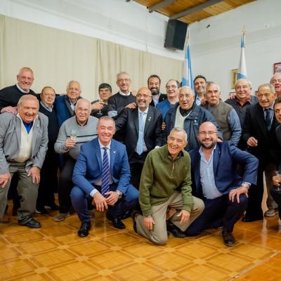 El vicegobernador participó del cambio de autoridades del Rotary Club Rivadavia