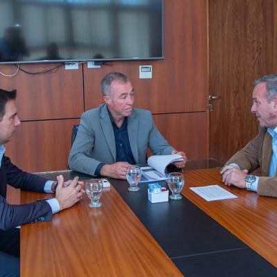 El vicegobernador Fabián Martín recibió a integrantes de DIPAN