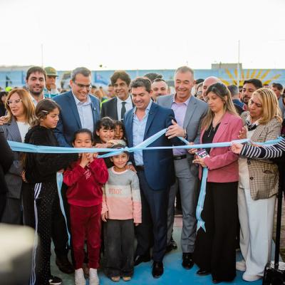 Rawson celebró sus 84 años con la inauguración del Paseo de la Argentinidad