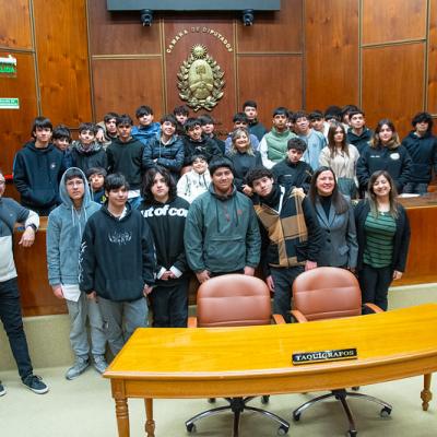 La escuela Boero visitó la Casa de las Leyes