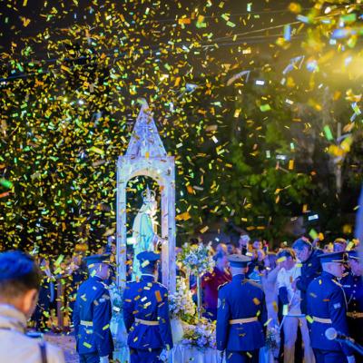Participación en las fiestas patronales del Barrio Aramburu