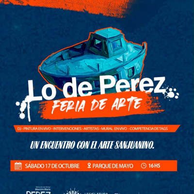 ¡Súmate a la Feria de Arte "Lo de Pérez"! 