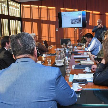 Diputados recibieron a especialista por el tema de Seguridad Sismoresistente en Edificios Estratégicos