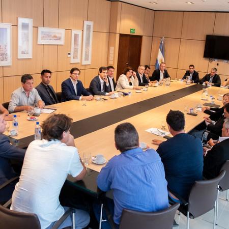 Diputados recibieron a representantes del sector productivo